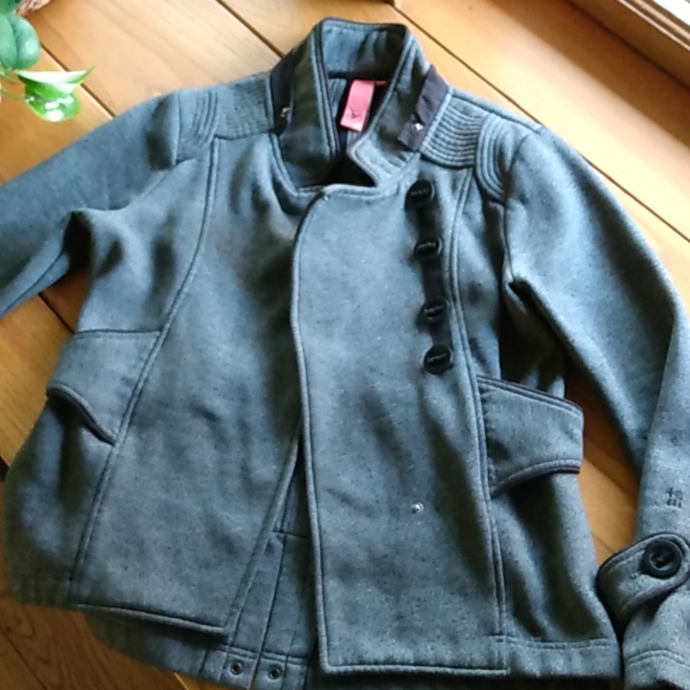 3 Stones Military Style Fleece Jacket